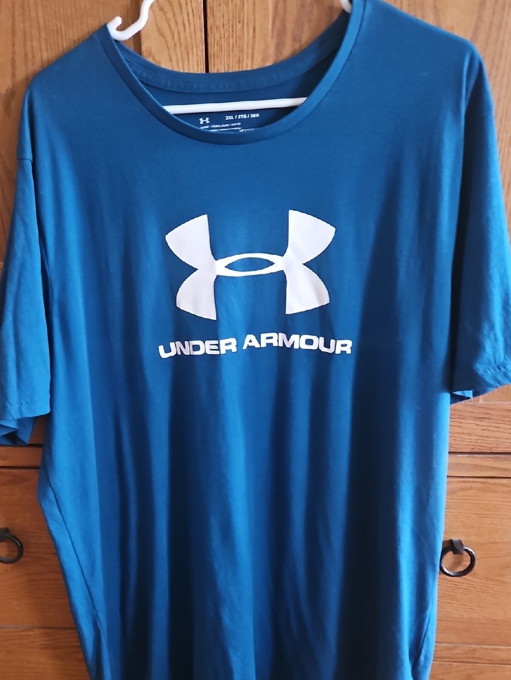 Under Armour Men's Teal  T-Shirt